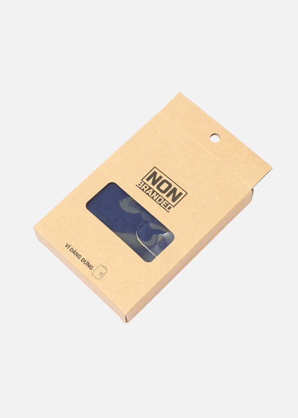 Ví Dáng Đứng Canvas Ví Non Branded 15 Xanh Đen