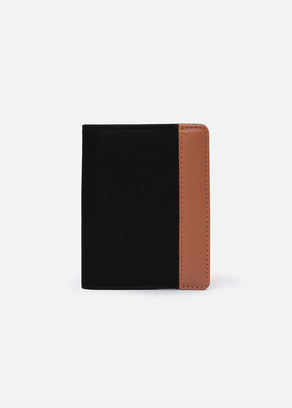 Ví Dáng Đứng Canvas Ví Non Branded 21 Đen Nâu