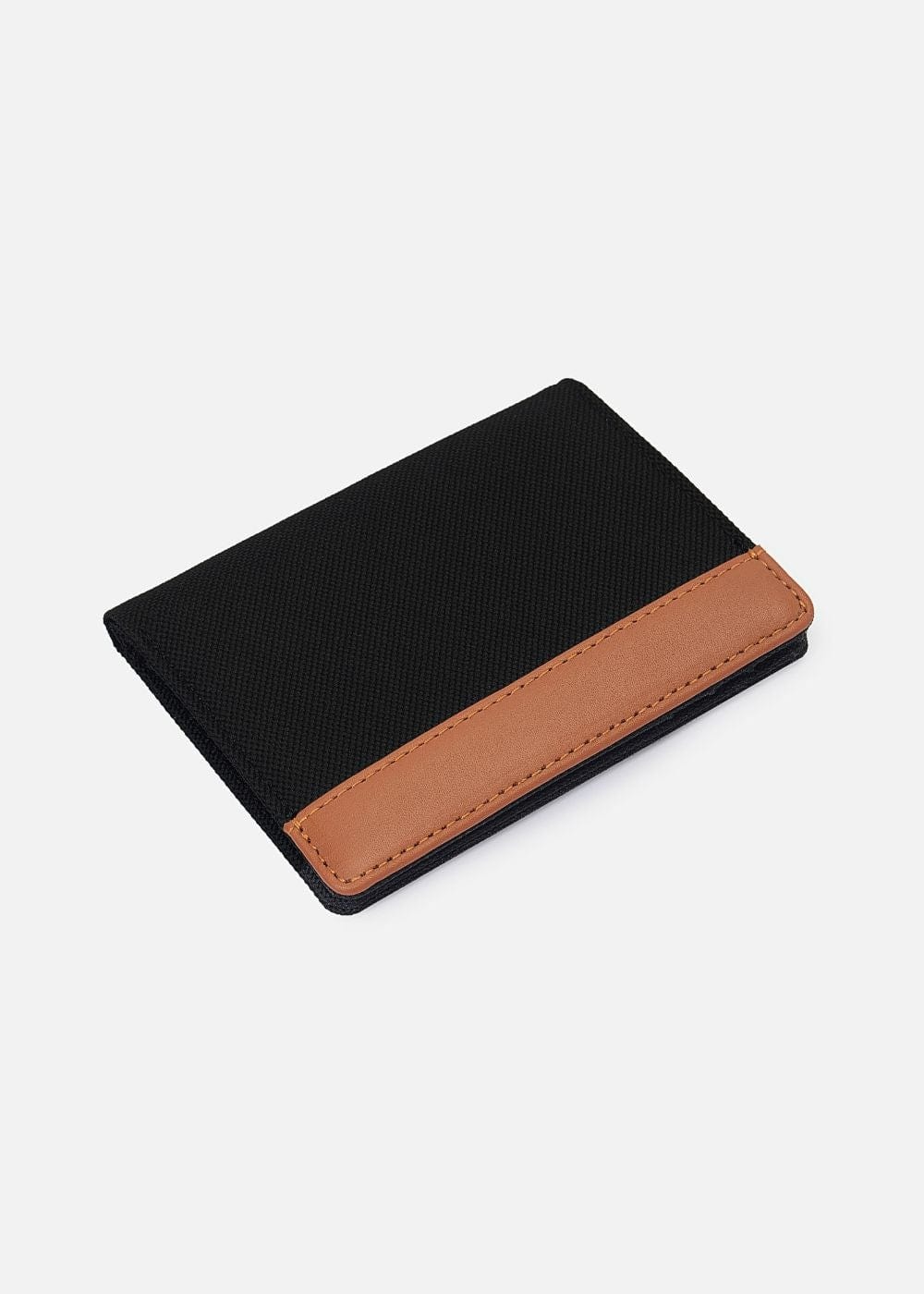 Ví Dáng Đứng Canvas Ví Non Branded 21 Đen Nâu