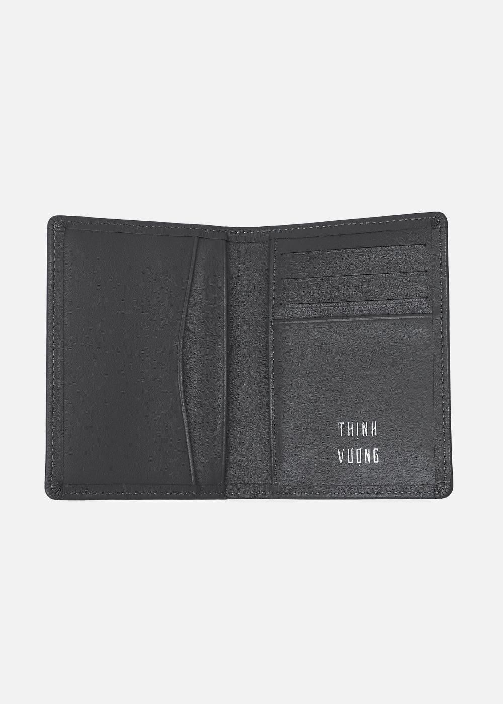 Ví đựng thẻ Ví Thịnh Vượng 12 Xám