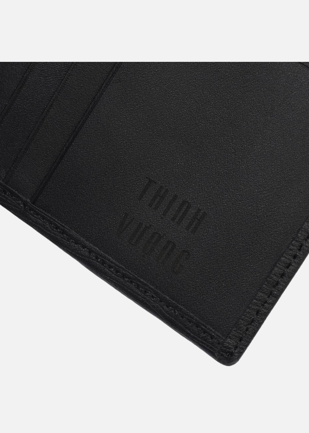 Ví Dáng Ngang Da Thật Ví Thịnh Vượng 6 Đen