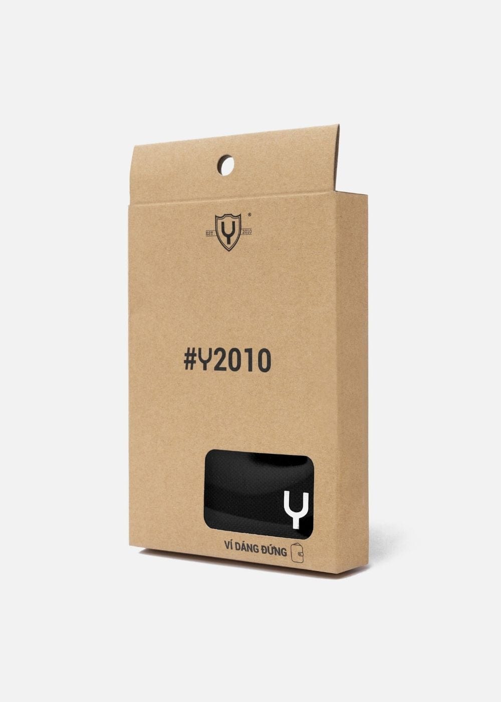 Ví Dáng Đứng Canvas Ví #Y2010 02 Đen