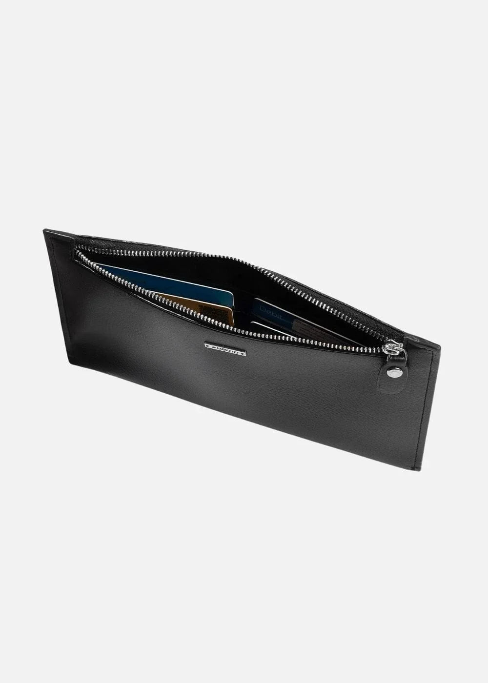 Ví Cầm Tay Da Simili #Y2010 M3 Đen - YaMe.vn