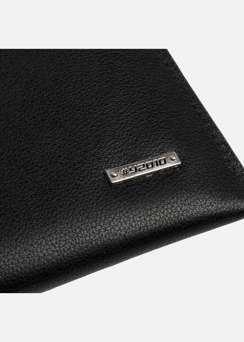 Ví Cầm Tay Da Bò Ý #Y2010 M4 Đen - YaMe.vn