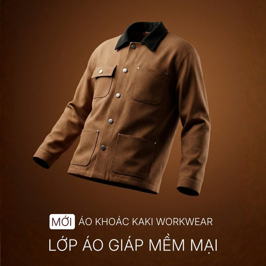 Định Hình Phong Cách Áo Khoác "Workwear" Nam Tính Và Gọn Gàng.