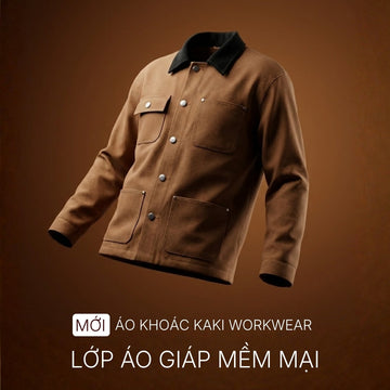 Định Hình Phong Cách Áo Khoác "Workwear" Nam Tính Và Gọn Gàng.