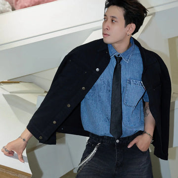 Denim on denim: phối thế nào để trông ngầu?