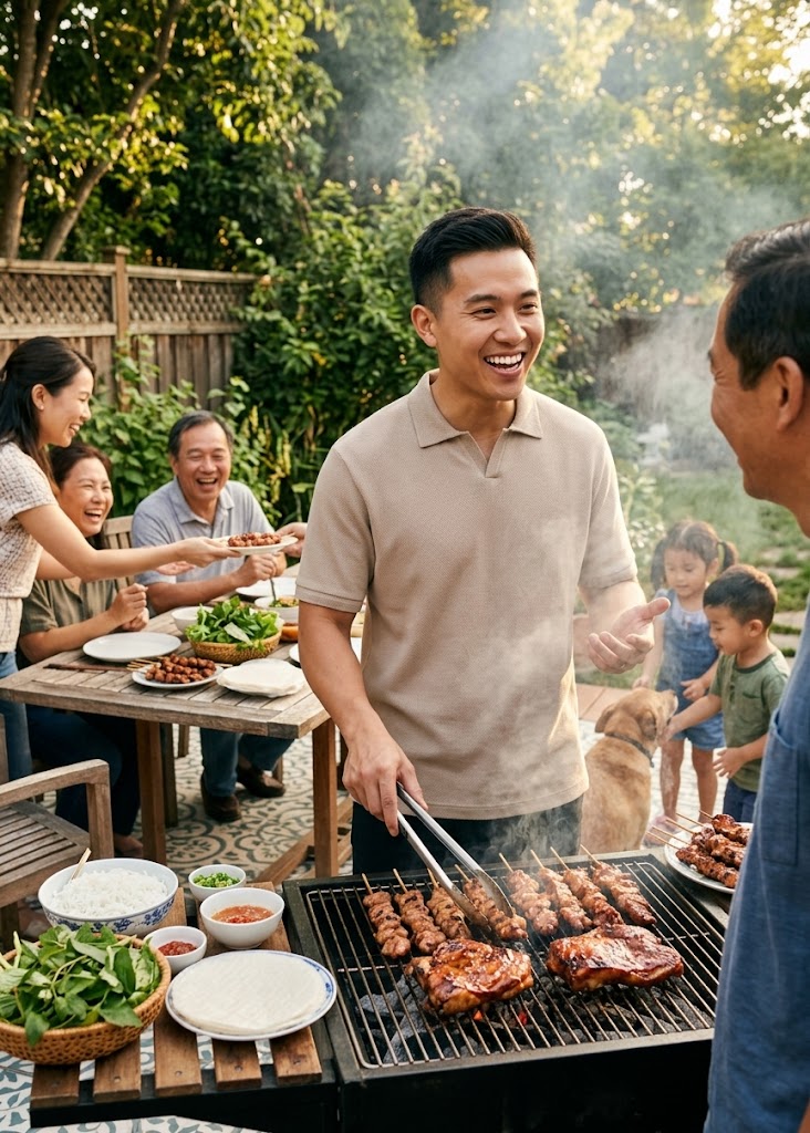 Lần đầu ra mắt nhà người yêu nên mặc áo sơ mi hay áo thun có cổ?