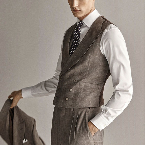 Phối đồ với áo vest không tay (sleeveless blazer)