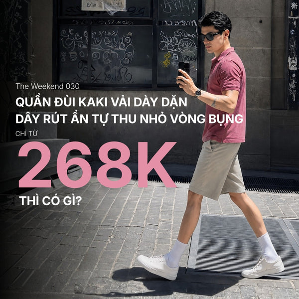 Review Quần Short The Weekend 030: Định Nghĩa Lại Sự Thoải Mái Với Phom "Loose Fit" Chuẩn Mực.