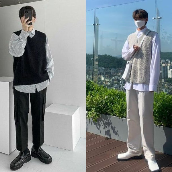5 cách phối layering với áo gilet cho mùa thu