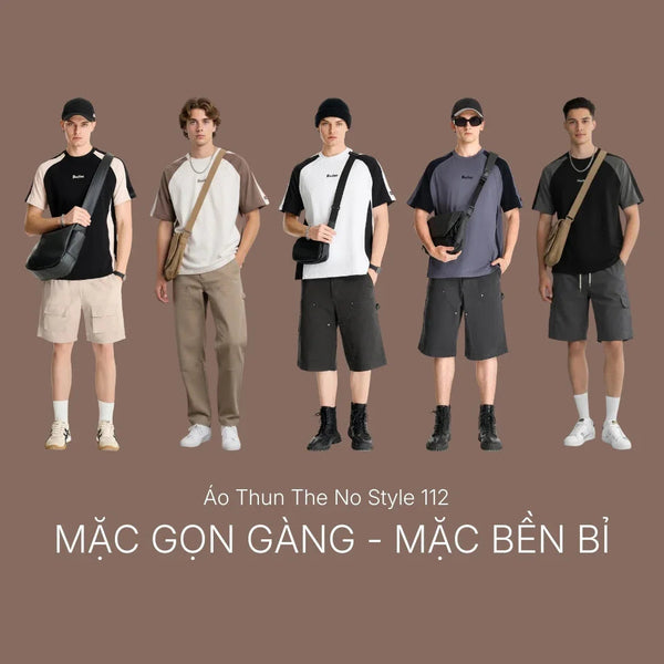 Áo Thun Raglan The No Style 112- Phân Tích Chất Liệu & Phom Dáng