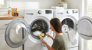 Cách khử mùi ẩm mốc trong máy giặt và máy sấy tại nhà