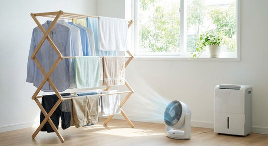 Phơi quần áo trong nhà: cách tránh ẩm mốc và mùi hôi