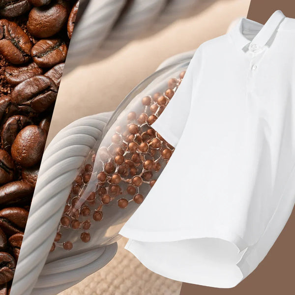 Polo Sợi Cà Phê Là Gì? Giải Mã Khả Năng Khử Mùi &amp; Chống UV Trong Một Chiếc Áo