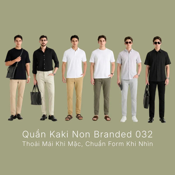 Quần Kaki Non Branded 032 - Khi Định Lượng 245gsm Định Nghĩa Sự "Vừa Vặn"