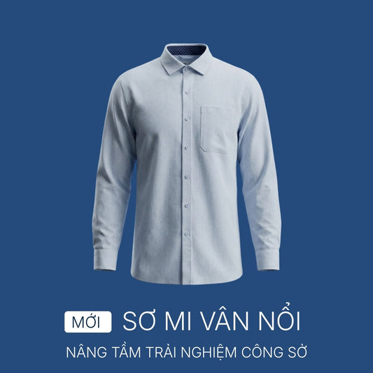 THE WORKER 004 Chiếc Sơ Mi Nâng Tầm Trải Nghiệm Công Sở