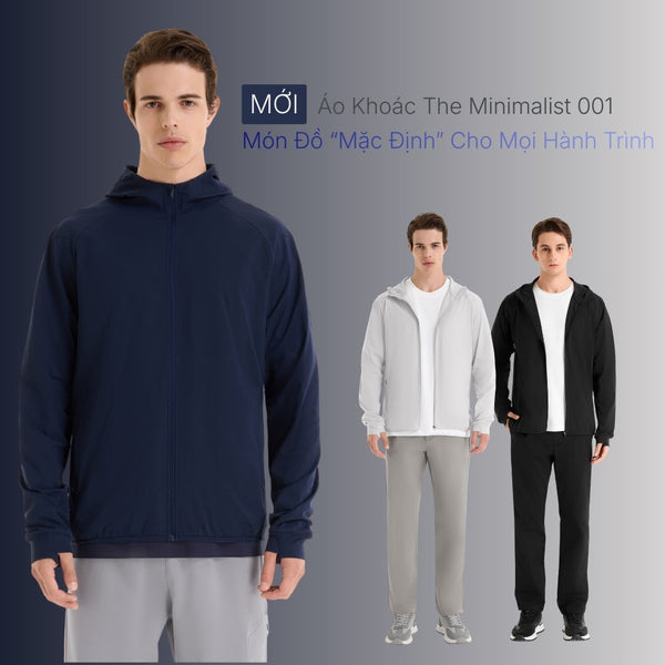 Áo Khoác The Minimalist 001: Giải pháp 3 trong 1 thay thế hoàn toàn bao tay, khẩu trang và áo nắng cồng kềnh.