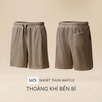Soi mặt trái chiếc quần short The Weekend 040 những chi tiết gia cố kỹ thuật mà mắt thường dễ bỏ qua.
