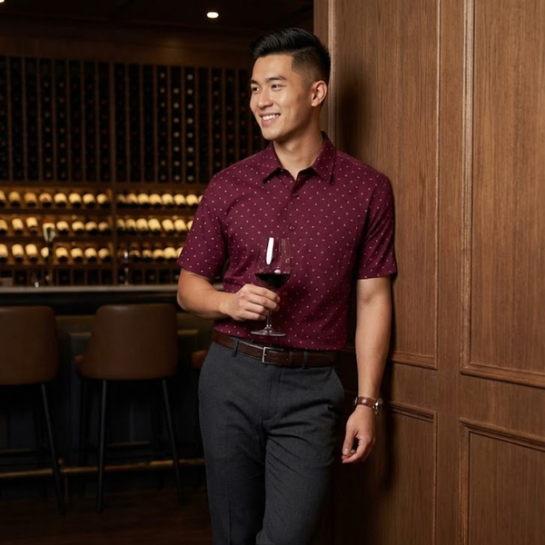 Phối đồ với tông đỏ burgundy (rượu vang): Vẻ lịch lãm và quyến rũ