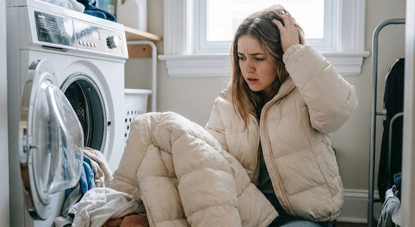 Giặt Áo Khoác Puffer (Áo Phao) Mà Không Bị Vón Lông: Bí Kíp "Hồi Sinh" Cực Dễ
