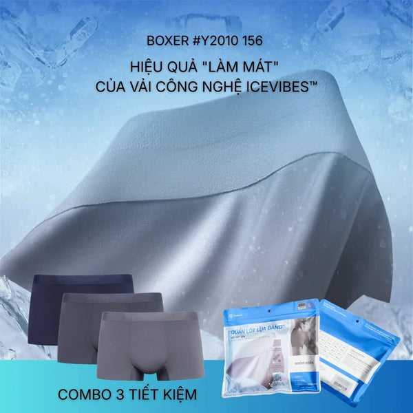 BOXER #Y2010 156 HIỆU QUẢ "LÀM MÁT" CỦA VẢI CÔNG NGHỆ ICEVIBES™