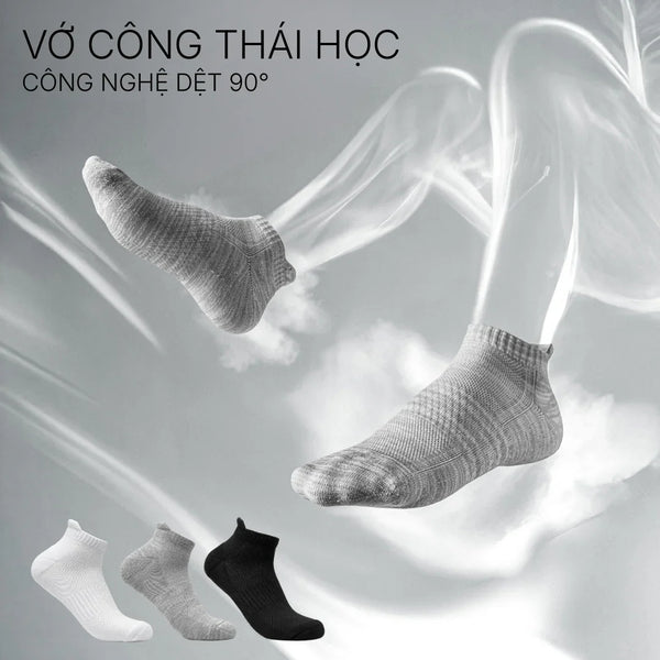 Vớ Công Thái Học #Y2010 161: Khi thông số dệt 90°quyết định khả năng ôm form hơn là độ siết của thun.