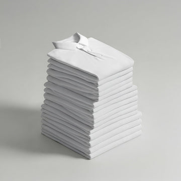 Cách gấp áo thun gọn gàng không bị nhăn.