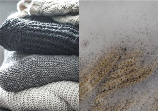 Cách giặt áo len để không bị dão và mất form.