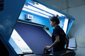 Công nghệ nhuộm khô (DryDye) không dùng nước.