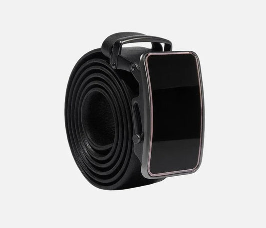 Dây nịt Canvas và Khóa tự động: Quy tắc phối đồ chuẩn cho quần Jeans và quần Tây công sở.