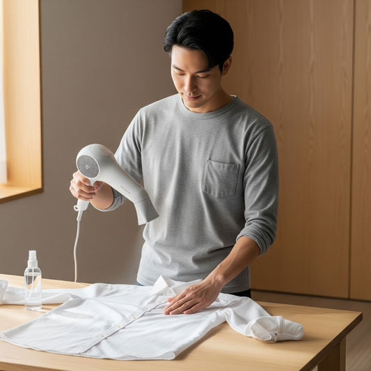 Mẹo làm phẳng quần áo không cần bàn ủi khi đi du lịch.