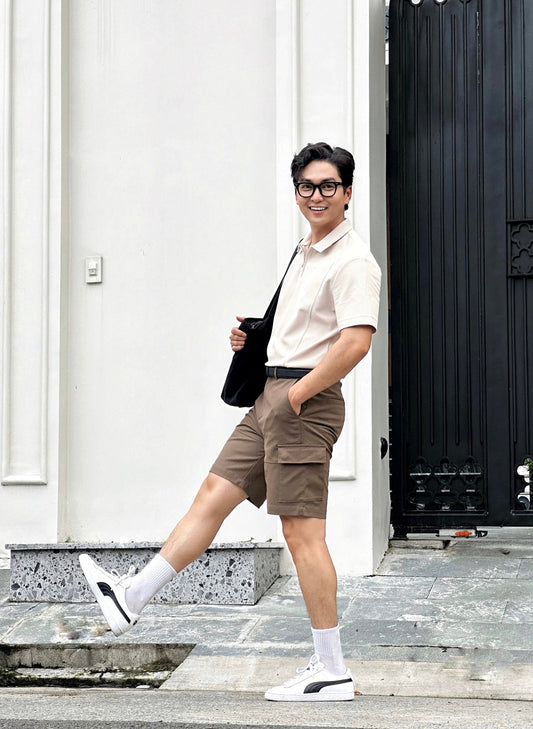 Nam thấp (lùn) có nên mặc quần short không? Mẹo hack chiều cao.