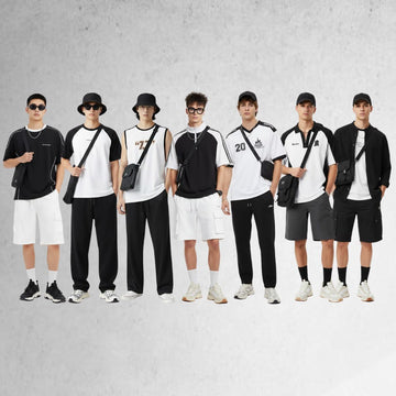 Phối Đồ Nam Màu Trắng Đen (White & Black): Đỉnh Cao Của Sự Tối Giản Và Quyền Lực