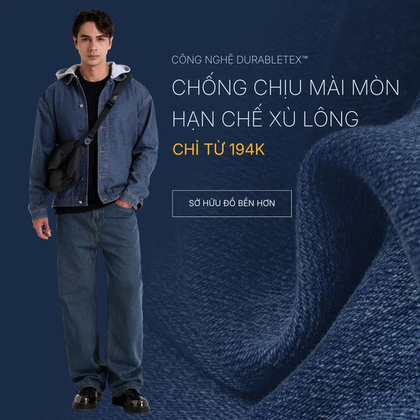 Công Nghệ DurableTex™: "Lá Chắn" Giúp Trang Phục Bền Bỉ, Chống Mài Mòn Vượt Trội