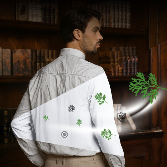 On-feet Sơ mi "Vải Ngải Cứu" (Herbal Guard™): Vừa kháng khuẩn vừa tinh tế, liệu có đáng tiền?