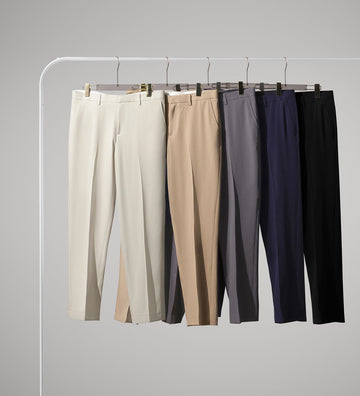 Treo quần tây thế nào để không bị nếp gấp ngang gối?