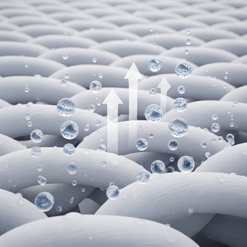 Vải điều hòa thân nhiệt (Phase Change Material - PCM).