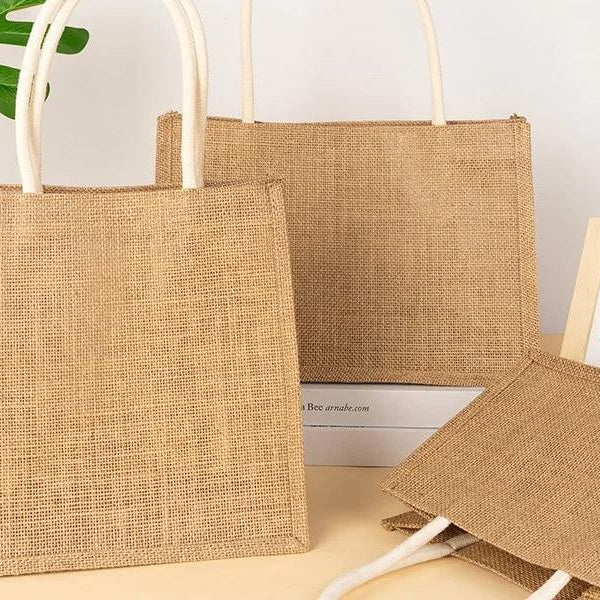 Vải Jute (sợi đay) và ứng dụng trong phụ kiện thời trang.