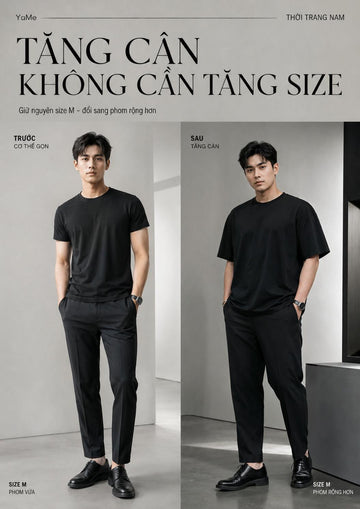 TĂNG CÂN KHÔNG CẦN TĂNG SIZE: TRIẾT LÝ THIẾT KẾ GIÚP YAME TĂNG TRƯỞNG TRỞ LẠI