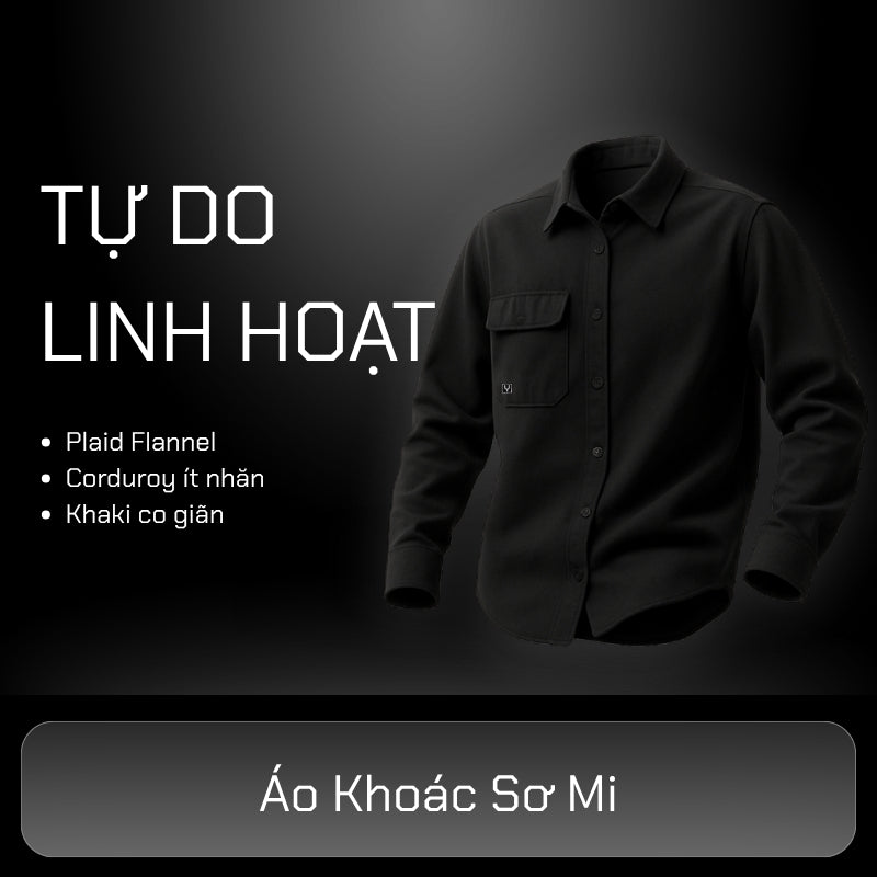 Áo Khoác Sơ Mi