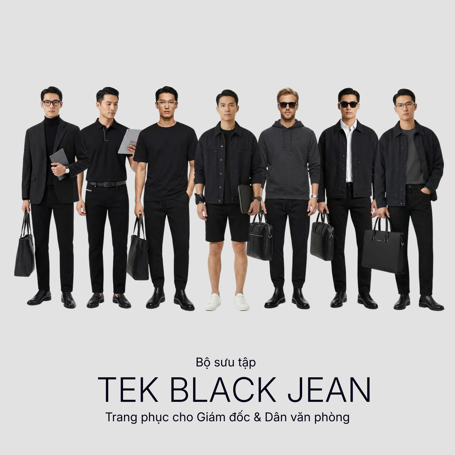 Bộ sưu tập Tek Black Jean - YaMe.vn