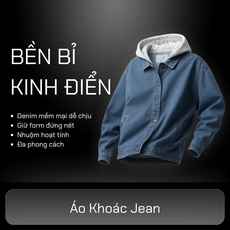 Áo Khoác Jean