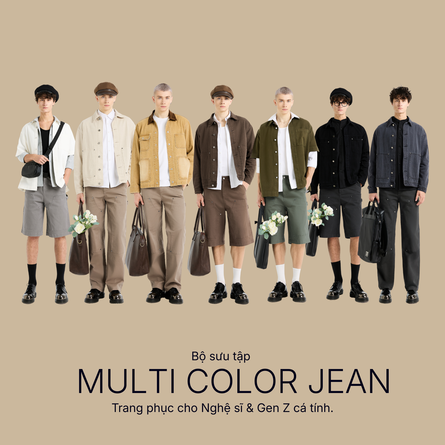 Bộ sưu tập Multi Color Jean - YaMe.vn