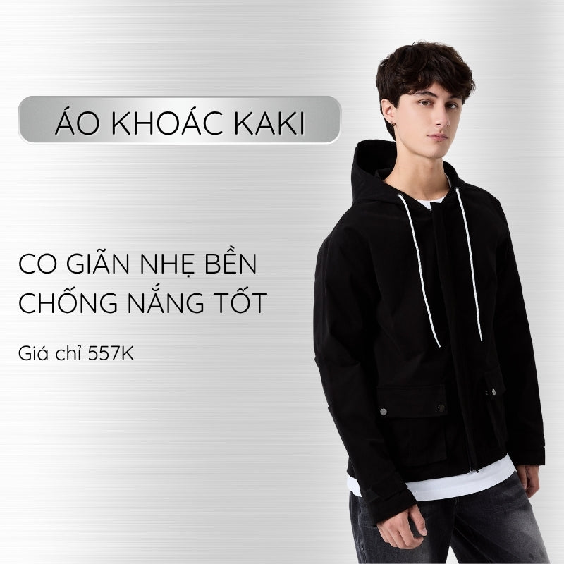 Áo Khoác Kaki - YaMe.vn