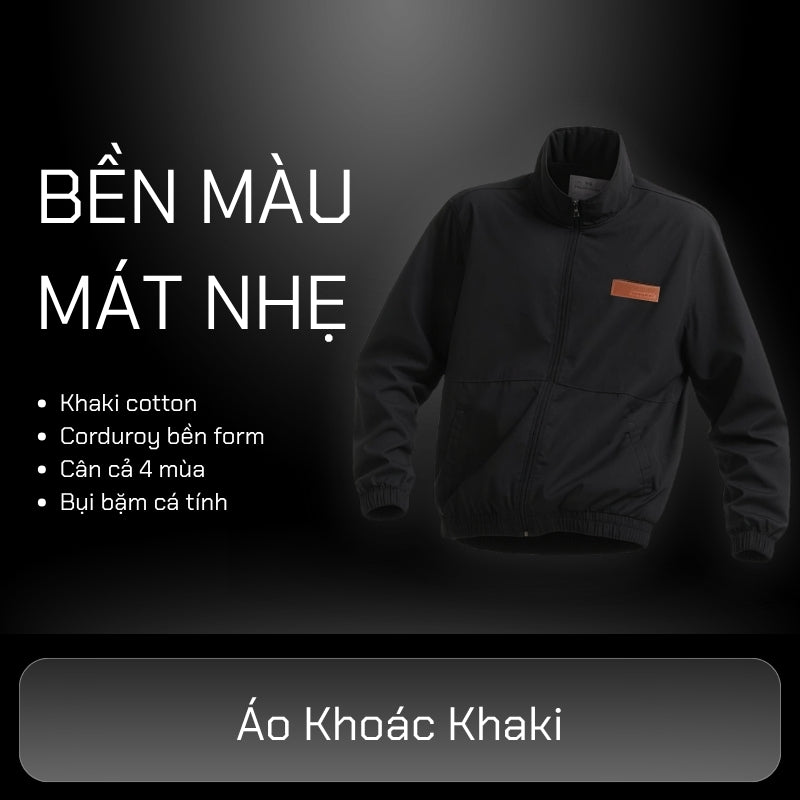Áo Khoác Kaki