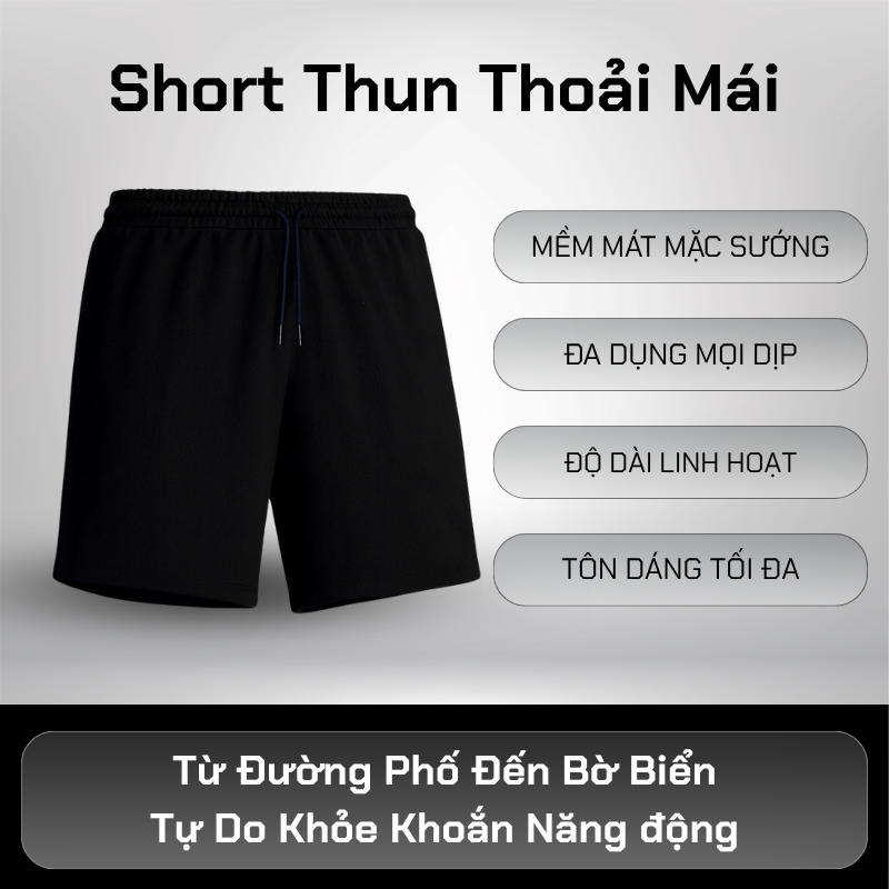 Quần Short Thun