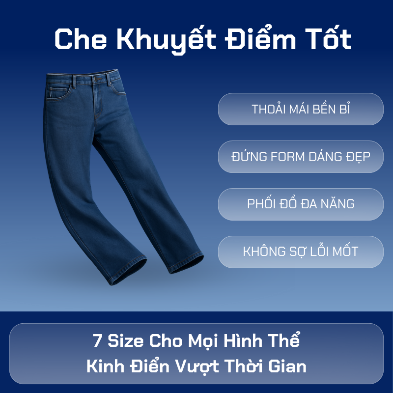 Quần Jeans Loose Fit