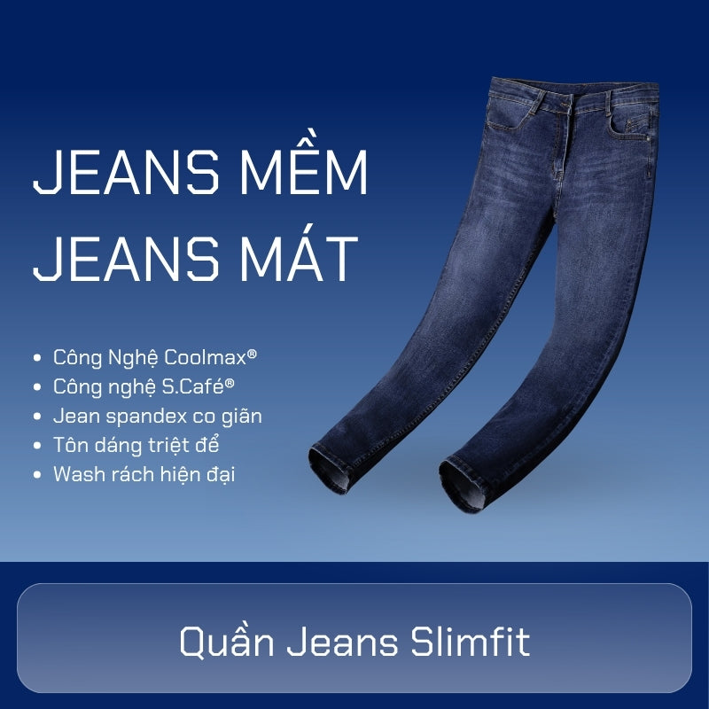 Quần Jeans Slim Fit