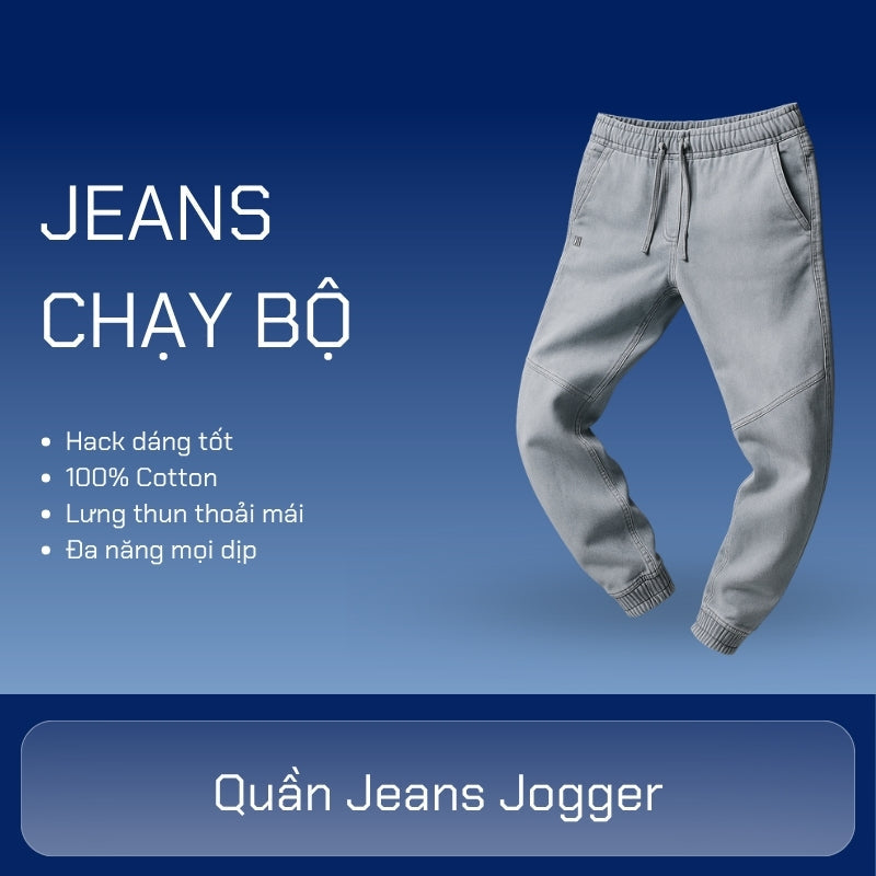 Quần Jeans Jogger